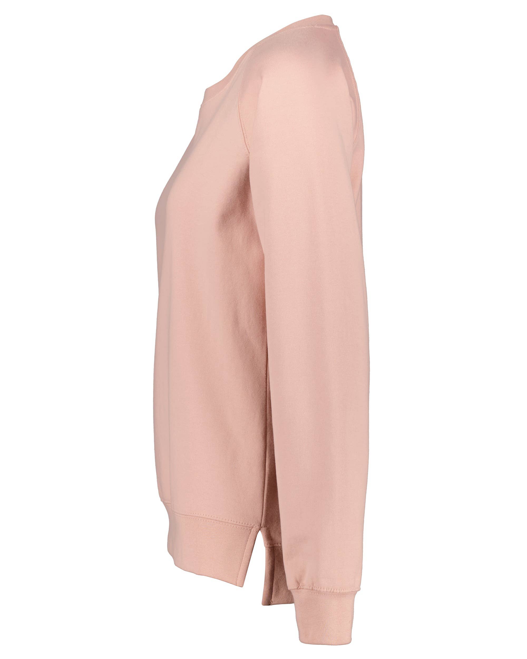 MT Brand Apparel - Wholesale Graphic Sweatshirt - Women's - In A Good Place 'Woodsy' Customizable Hi/Low Crew Pullover2