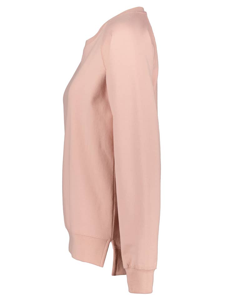 MT Brand Apparel - Wholesale Graphic Sweatshirt - Women's - In A Good Place 'Woodsy' Customizable Hi/Low Crew Pullover2