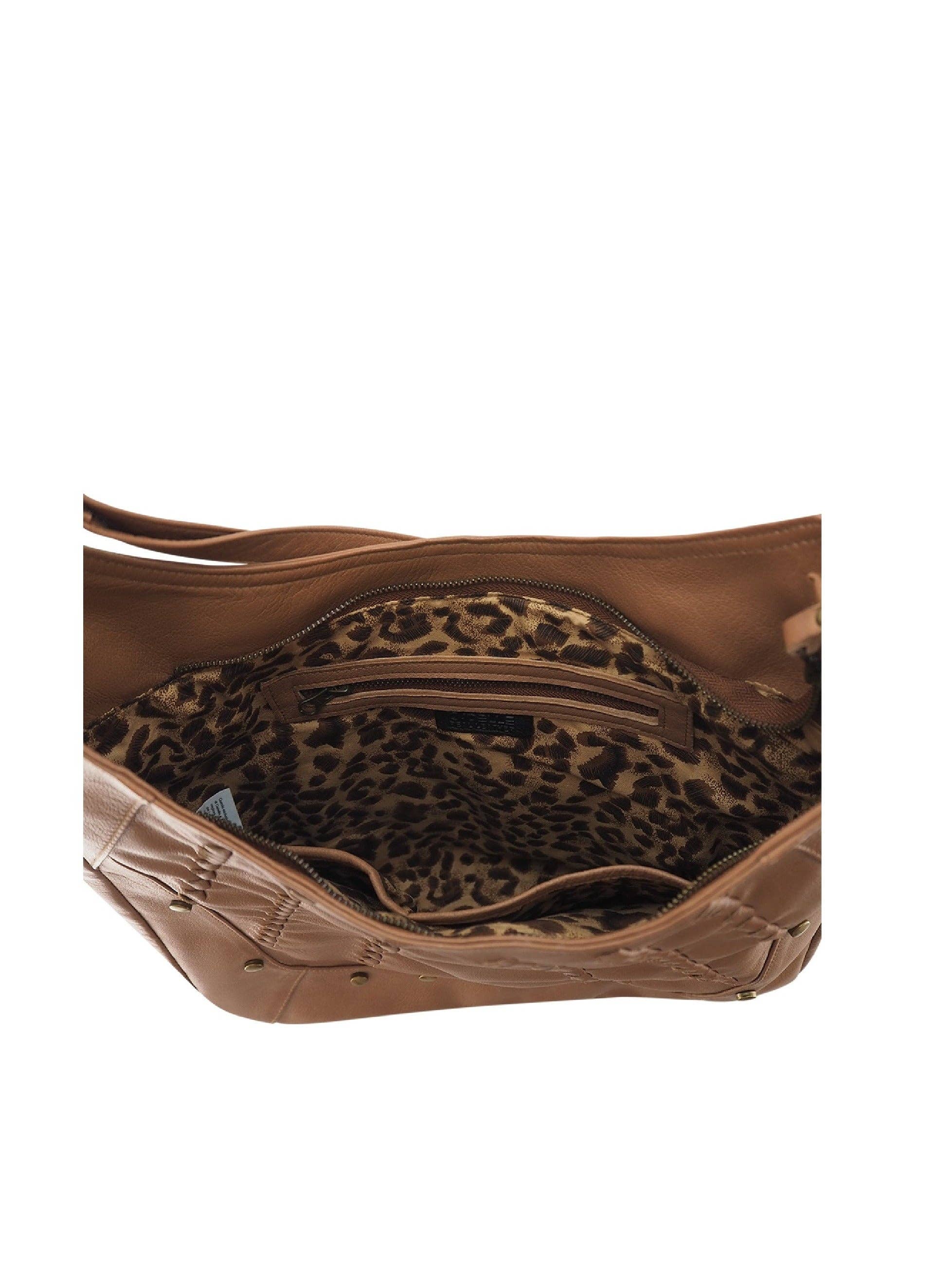 Cadelle Leather – Engroshandel Skuldertaske – til kvinder – Carrie Hobo | Cognac5