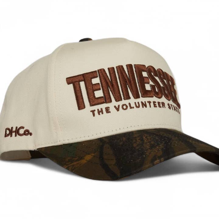 Destination Hat Co. - Wholesale Trucker Hat - Unisex - The Camo Tennessee SnapBack0