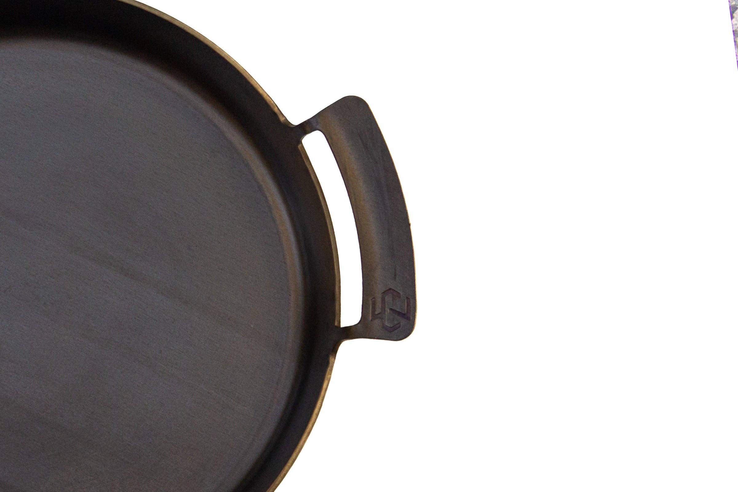 Cast-A-Way Carbon - Wholesale Cast Iron Skillet - 12" Pioneer Pan2