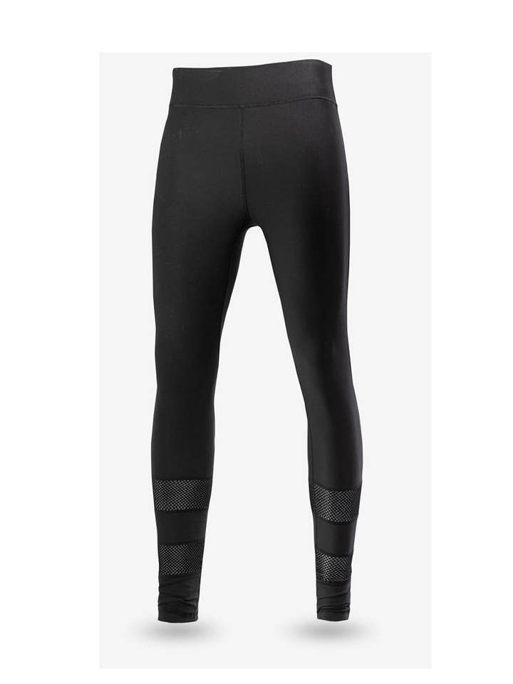 ARLINGTON Legging pleine longueur en filet pour la vente par Strong(her) Collection