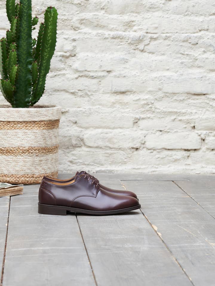 Derbies - Casual Auburn - Mænd for engroshandel hos Pied de Biche