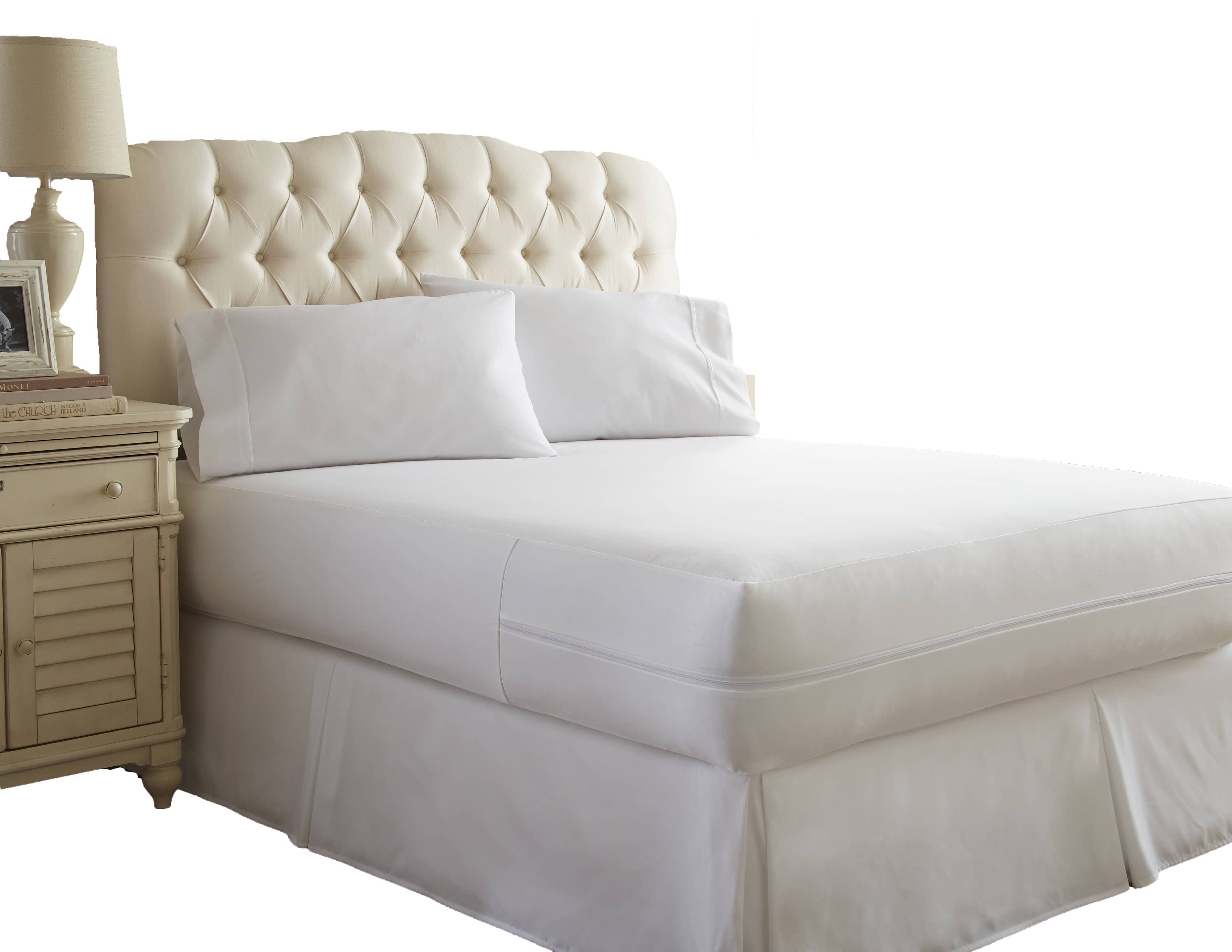 ienjoy Home - Wholesale Mattress Pad/Protector - Premium Bed Bug And Spill Proof Zippered Mattress Protector1