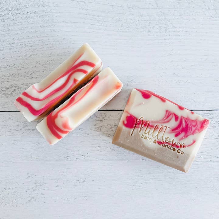 Jack Frost Handmade Bar Soap | Plant-Based & Moisturizing | Paraben & Phthalate-Free for wholesale by MillTown Bath & Candle Company