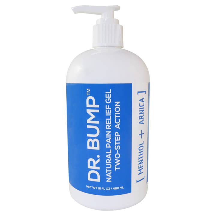 Dr. Bump Natural Pain Relief Gel Two-Step Action 16 fl oz / 475 ml for wholesale by Waxness