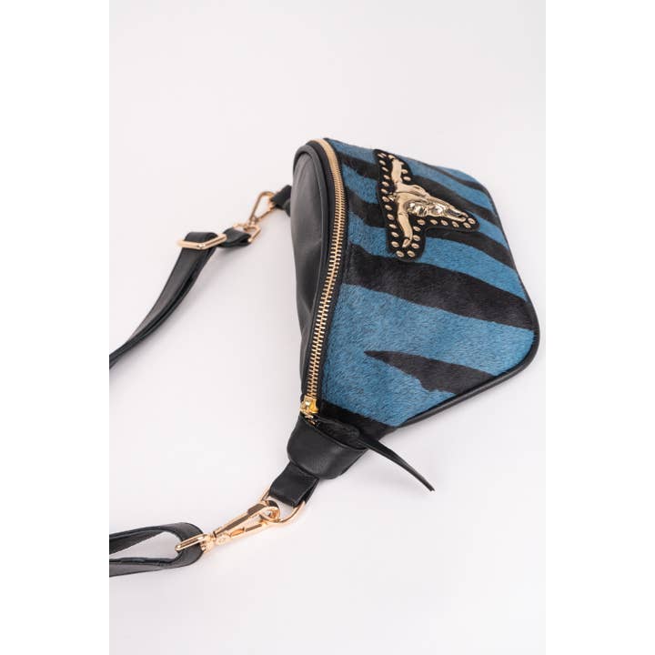 Piti Cuiti - Venta al por mayor Bolso con correa - Mujer - Buffalo Banano animal print cebra