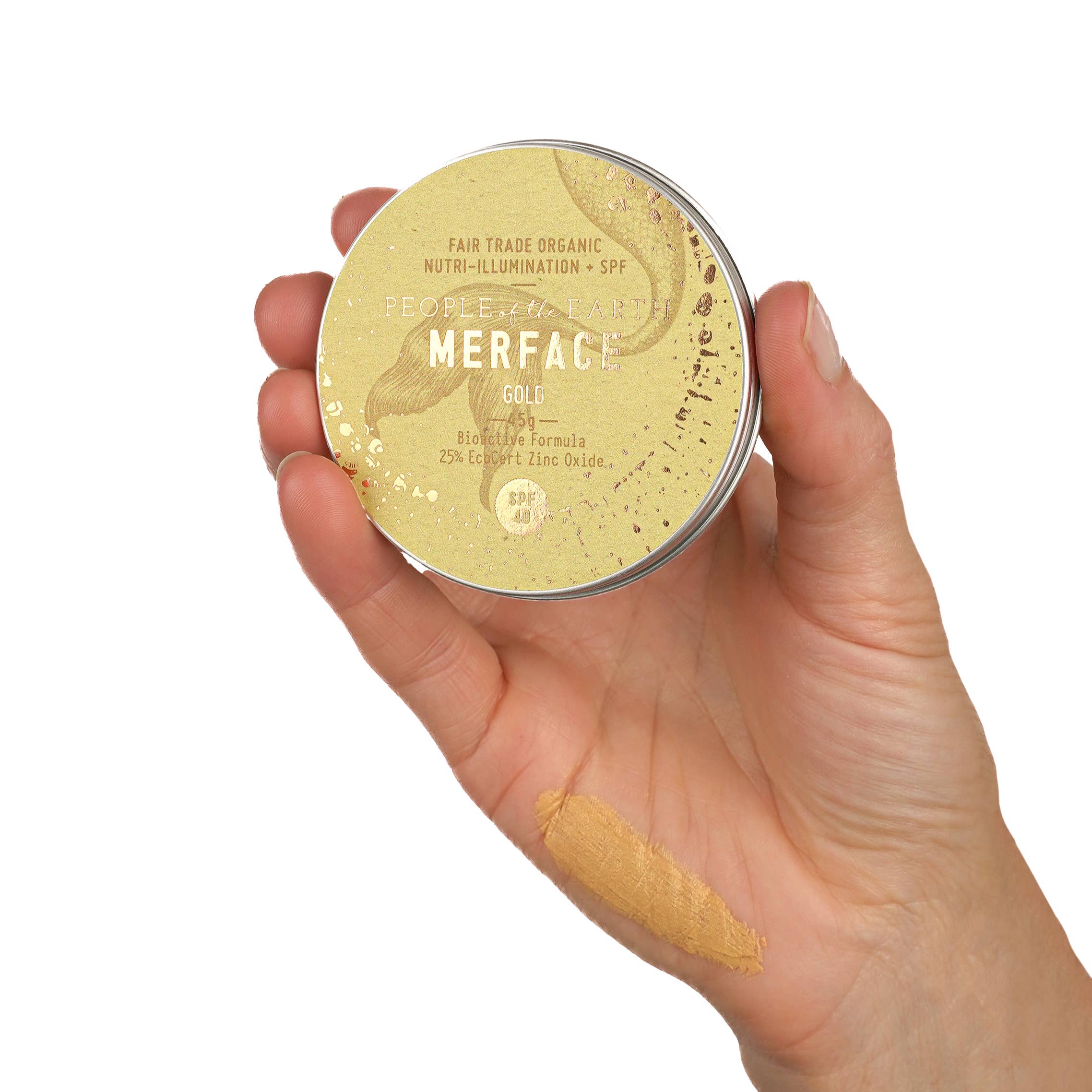 People of the Earth - Wholesale SPF moisturiser - Merface™ Gold wholesale