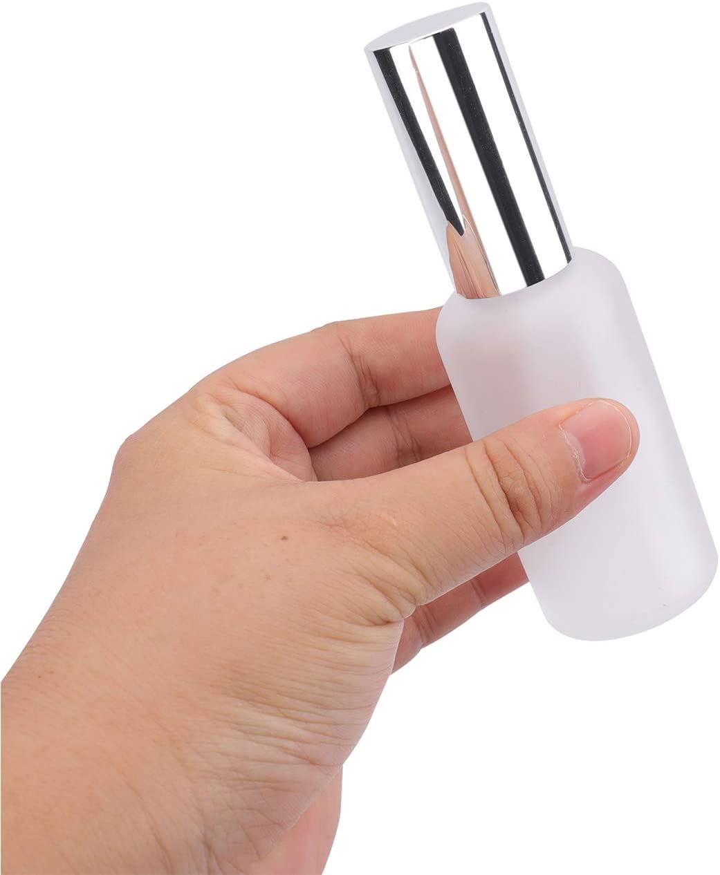 The Black Butterfly - Wholesale Spray Bottle - Luxe Frosted Clear Glass Fine Mist Bottles 2oz1