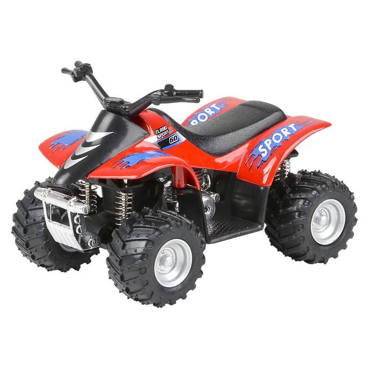 The Toy Network - Wholesale Toy Car/Truck - Kids - 3.75" Diecast Smart Atv 12/Display