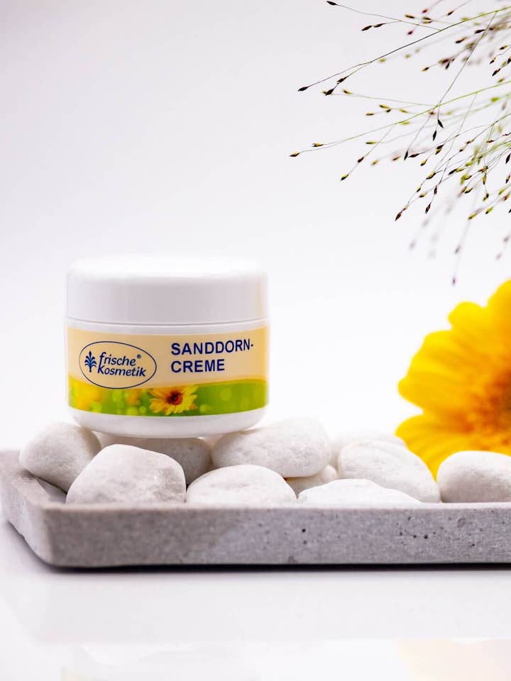 Crema de espino amarillo - cosmética fresca para venta al por mayor de Frische Kosmetik Anni Gratzl