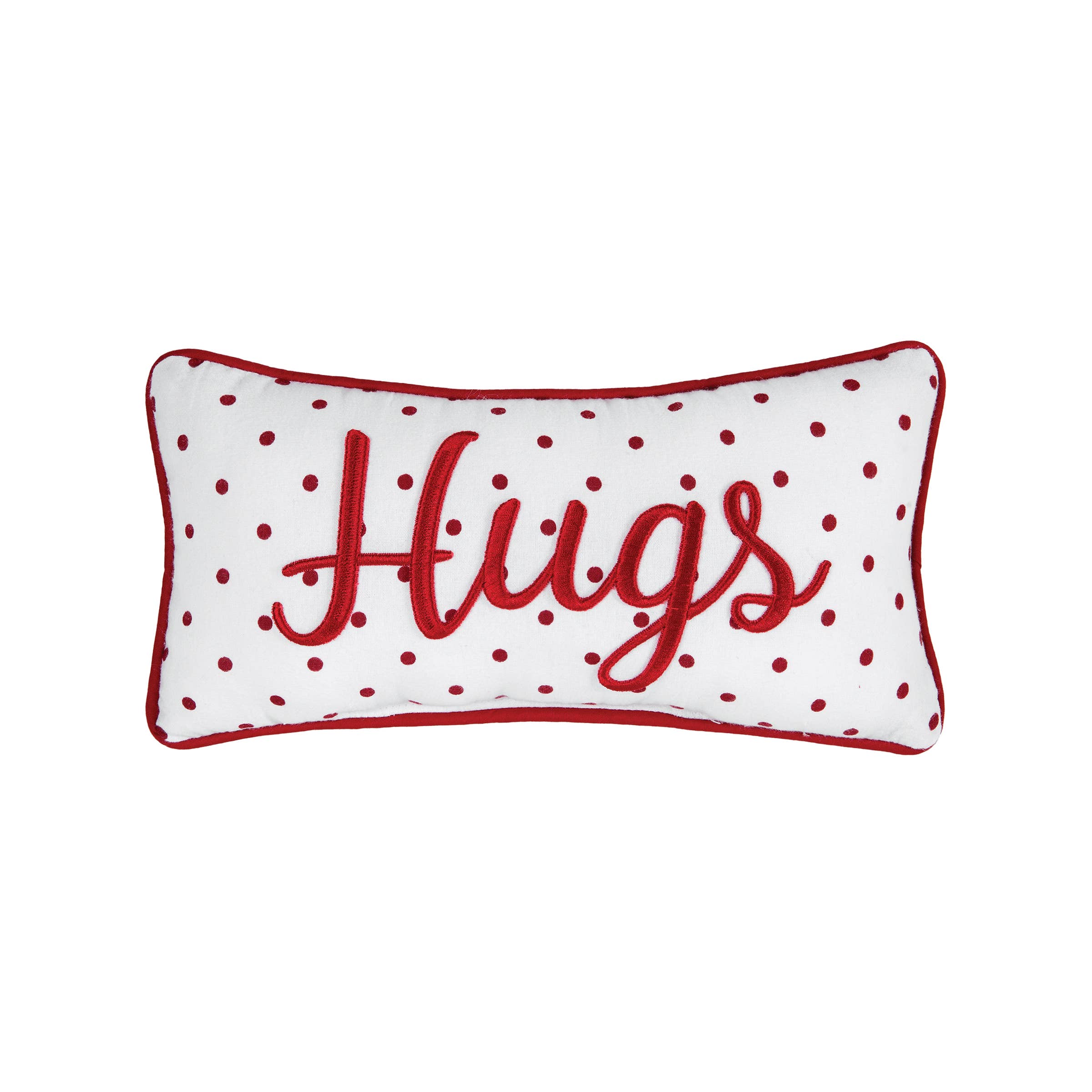 C&F Home - Wholesale Throw/Decorative Pillow - Valentine's Day Hugs Polka Dot Throw Pillow