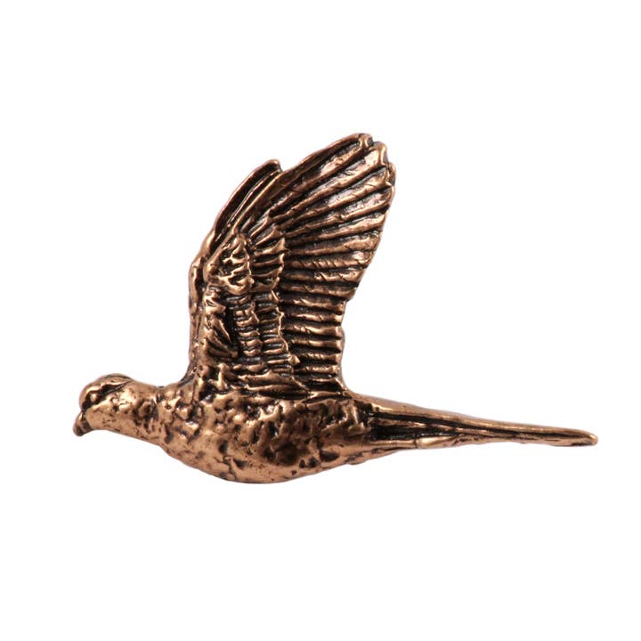 Creative Pewter Designs - Wholesale Broche - Mourning Dove Bird tinnen reversspeld broche, B0343