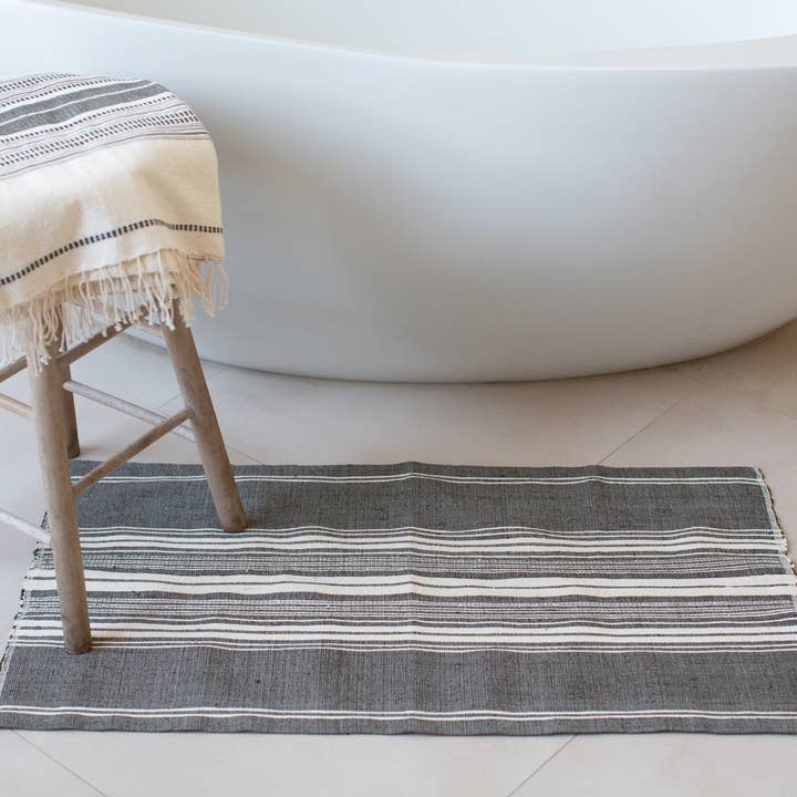 Sabahar - Wholesale Bath Mat - Genale Handwoven Ethiopian Cotton Bath Mat