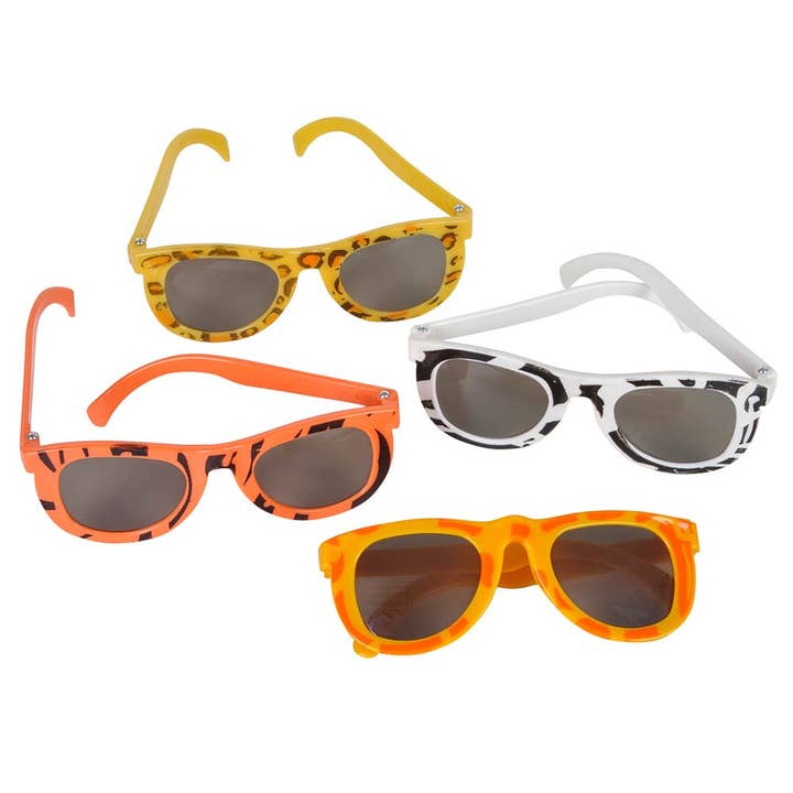 La Luna Bella - Toys - Wholesale Sunglasses – kids - SAFARI PRINT KIDDIE TOY GLASSES LLB kids toys