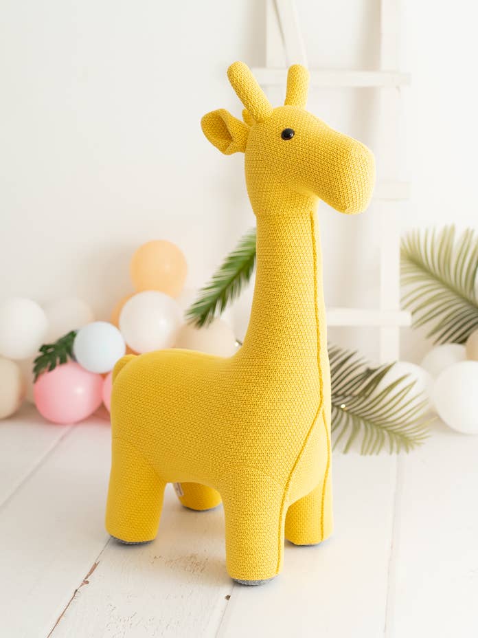 Girafe en peluche 100 % coton pour la vente par Crochetts