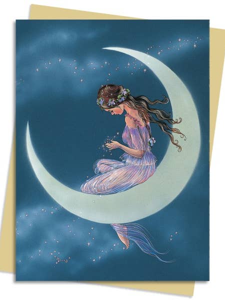 Jean & Ron Henry: Moon Maiden Greeting Card for wholesale by Texas Bookman