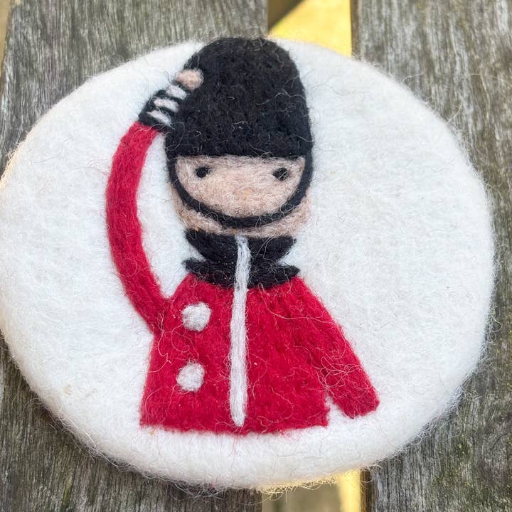 London Guard Untersetzer, 100% Wolle, Nadelfilz, Handgefertigt für den Großhandel von Everest Pet Supply & Gifts
