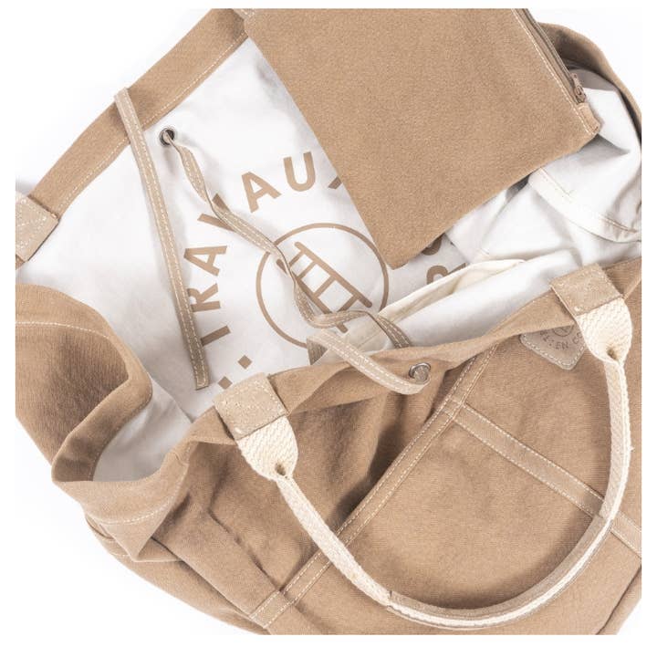 TRAVAUX EN COURS... – wholesale Duffelväskor – Dam – MEDIUM TOTE - HELGVÄSKA22