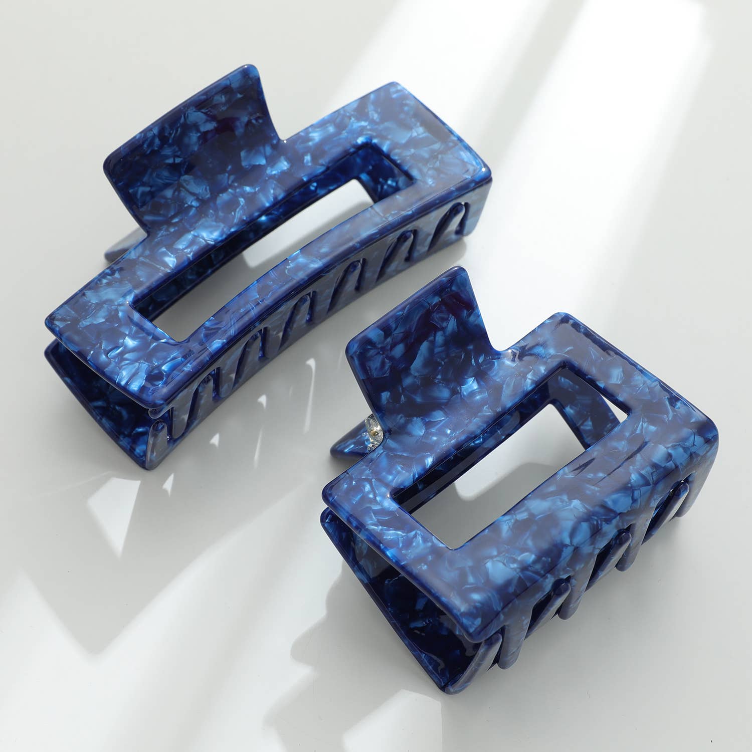 Blandad Denimblå stor - Blandade klämspännen för wholesale på Faire1