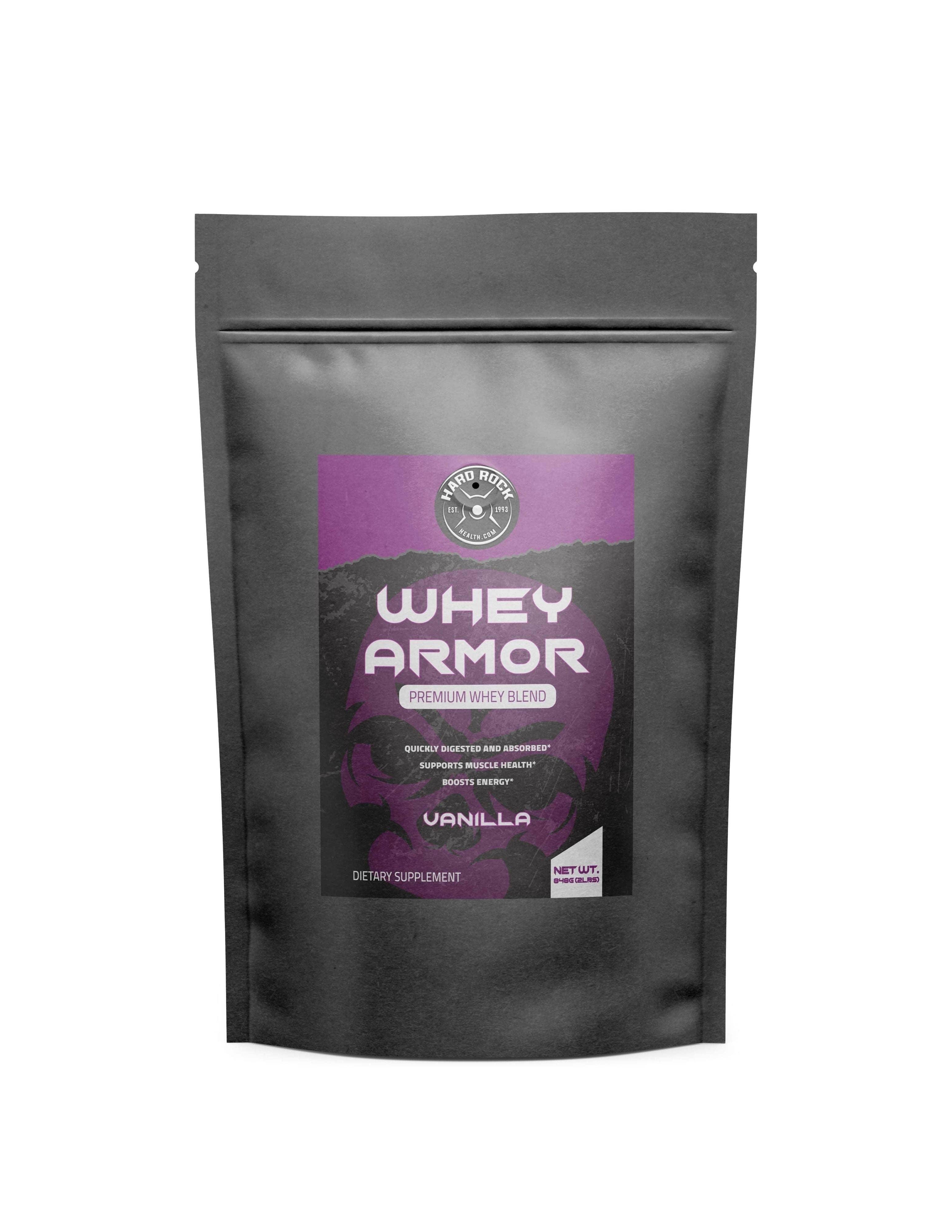 Hard Rock Health Stores - Wholesale Protein/Superfood Powder - Armor Whey Protein 2LB Vanilla0