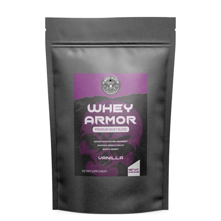 Hard Rock Health Stores - Wholesale Protein/Superfood Powder - Armor Whey Protein 2LB Vanilla