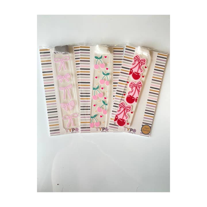 Typo Lettering Co - Wholesale Bookmark - Acrylic bookmarks- UV-DTF transfers|bookmarks
