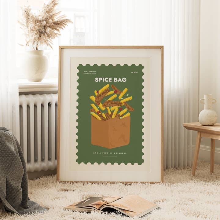 Nono Problemo - Wholesale Kunstprint - Kunstdruk β Kruidenzak | Abstract Minimalistisch Muurkunst2