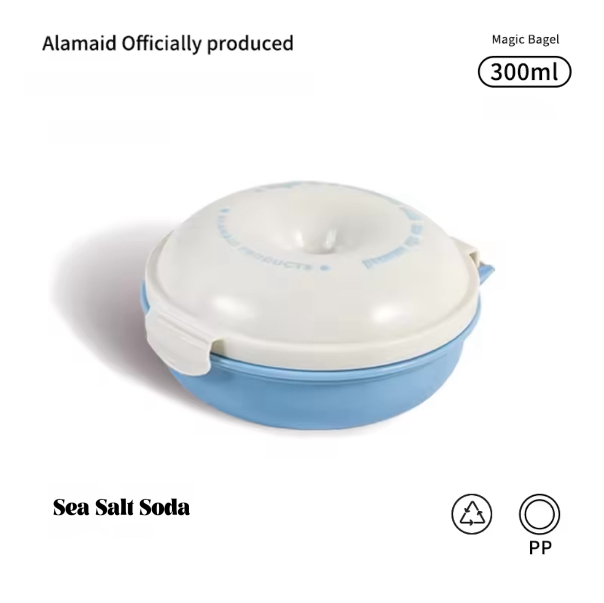 Q&C Distribution – Großhandel Lunchbox/-tasche – Lunch- und Snackbox in Bagelform (mehrere Farben)2