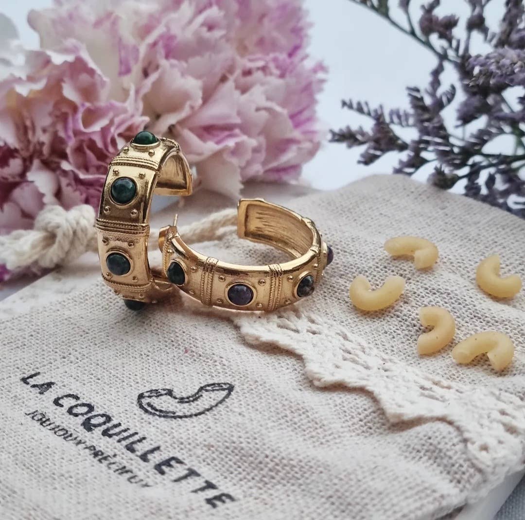 La Coquillette - Wholesale Hoop Earrings - GAIA1