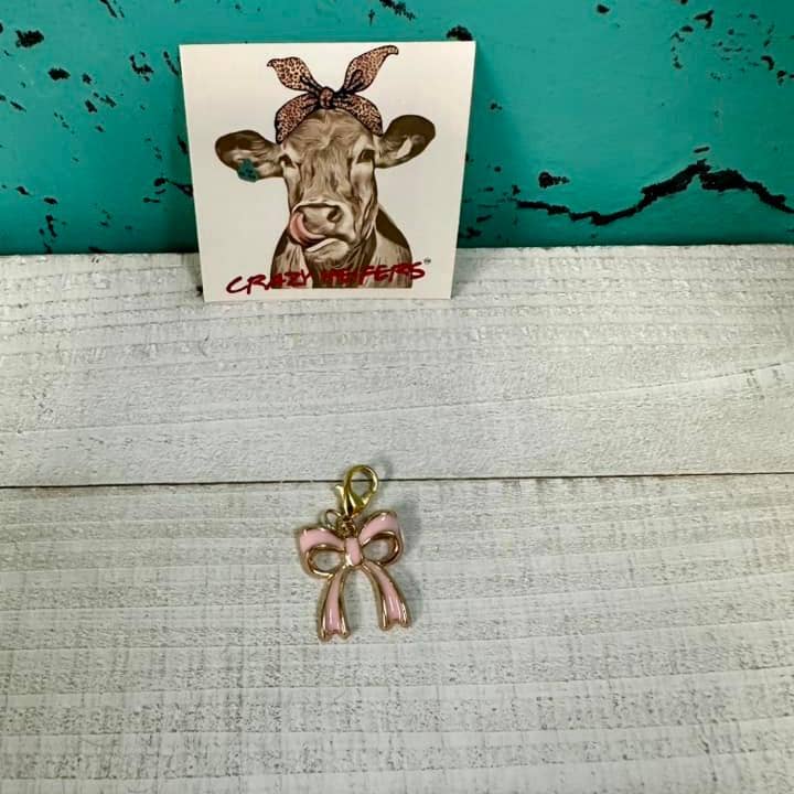 Crazy Heifers Wholesale - Wholesale Individual Charm/Pendant - Clip-on Charms Gold Tone V436