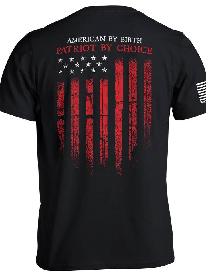 American by Birth Patriot by Choice for wholesale by Shield Republic