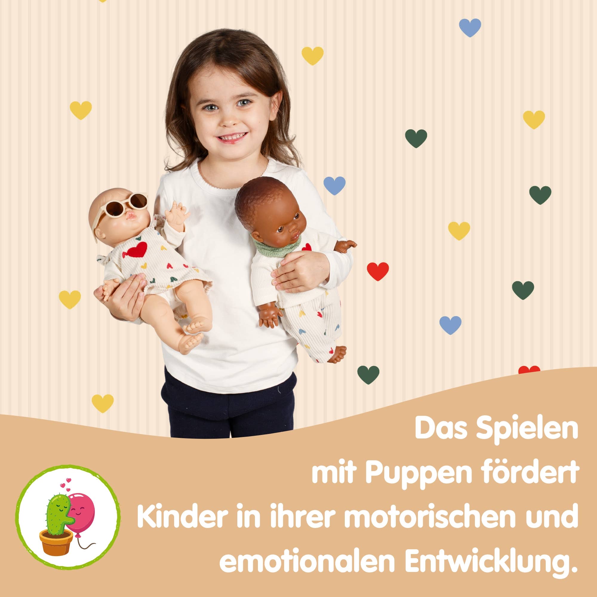 Heless – wholesale Doll accessory kit – Kids – Doll sunglasses, beige5