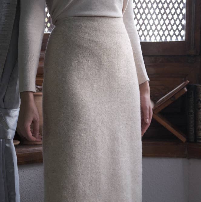 TŪNIQ - Wholesale Skirt - Women's - The Pleated Pencil Skirt | Taliba VII