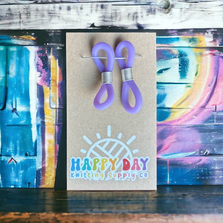 Happy Day Knitting - Wholesale Knitting/Crochet Supplies - Large Needle Huggers Stitch Stoppers for Knitting Needles #32