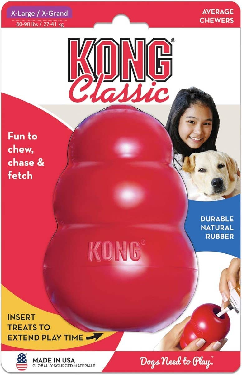 Playful Tail - Wholesale Pet Chew Toy - Dog - KONG Classic Dog Toy (Multiple Sizes Available)4