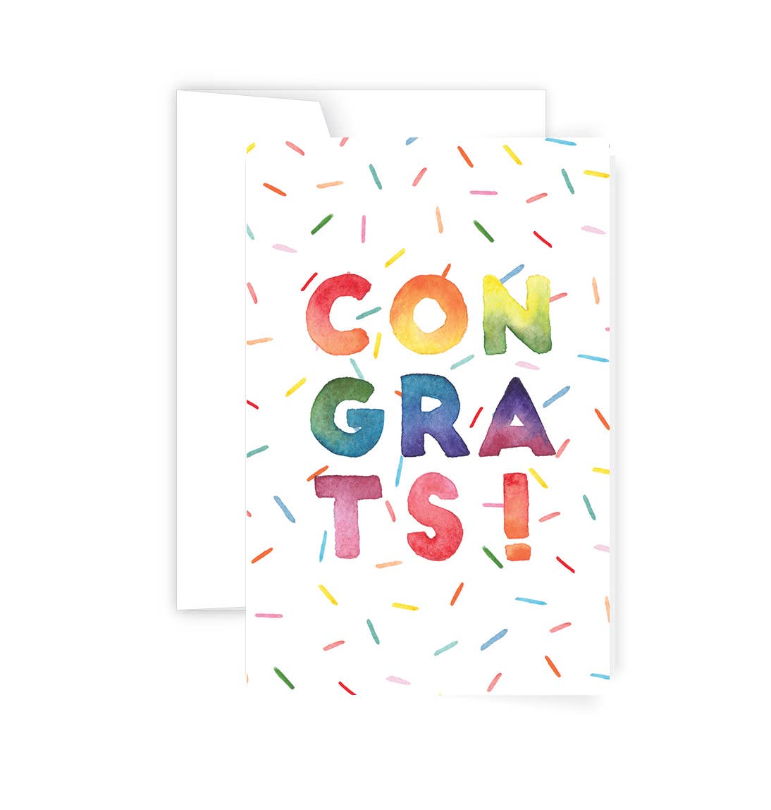 Ellen Walsh Designs - Wholesale Congratulations card - Confetti Congrats Greeting Card