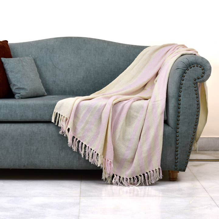 Fard da letto in 100% cotone/Sweet Corn 50"x60" per la vendita all'ingrosso da parte di Spitiko Homes