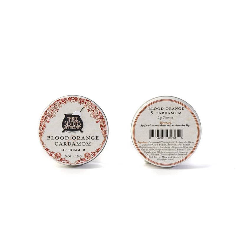 Soap Cauldron - Vendita all'ingrosso Burro di cacao - Lip Shimmer Arancia Rossa e Cardamomo