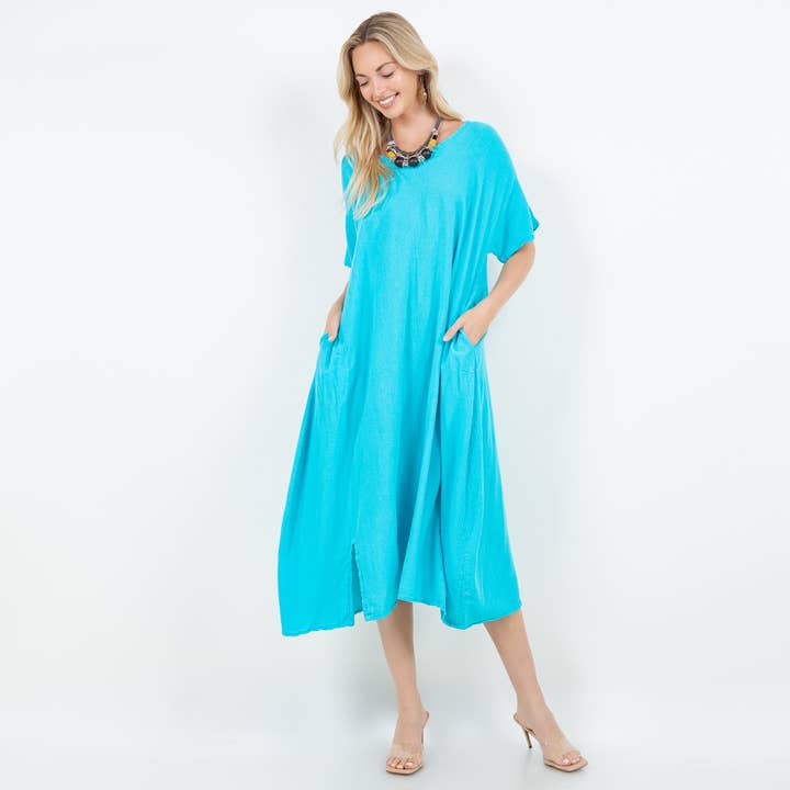 Robe Jackie 100 % gaze de coton pour la vente par Cottonways
