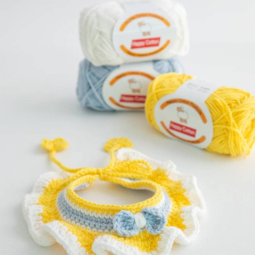 Luv Loop Craft - Vente Fils à tricoter - Fil à Tricoter pour Bébé - Happy Cotton 45g - Idéal pour Débutants2