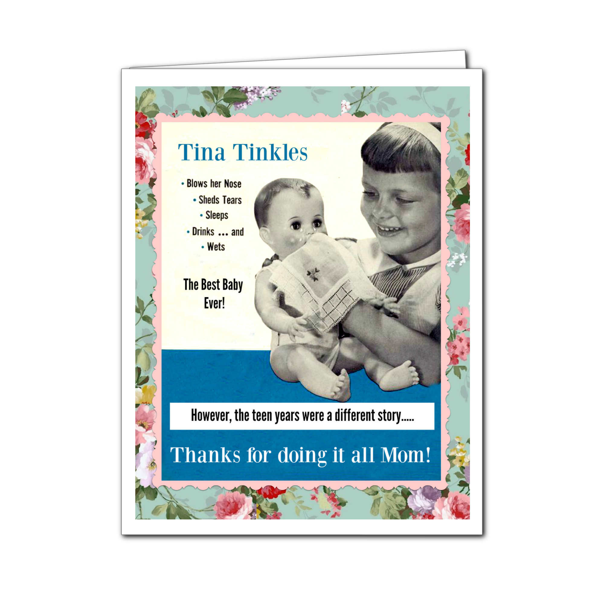 Ümlaut Brooklyn - Wholesale Mother's Day Card - Tina Tinkles - Mother's Day Card2
