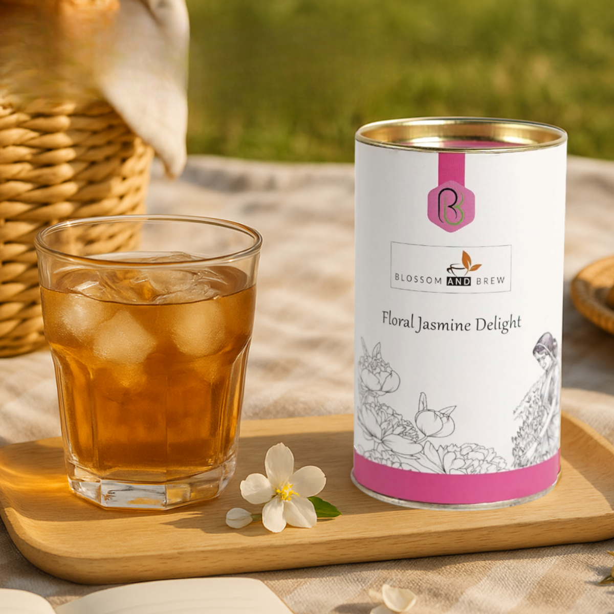 Blossom & Brew – wholesale Loose tea – Jasmine Green Tea- Floral Delight, Fragrant & Soothing13