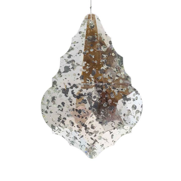 Ciondolo a forma di foglia di mercurio con retro piatto per la vendita all'ingrosso da parte di Decor N Beyond