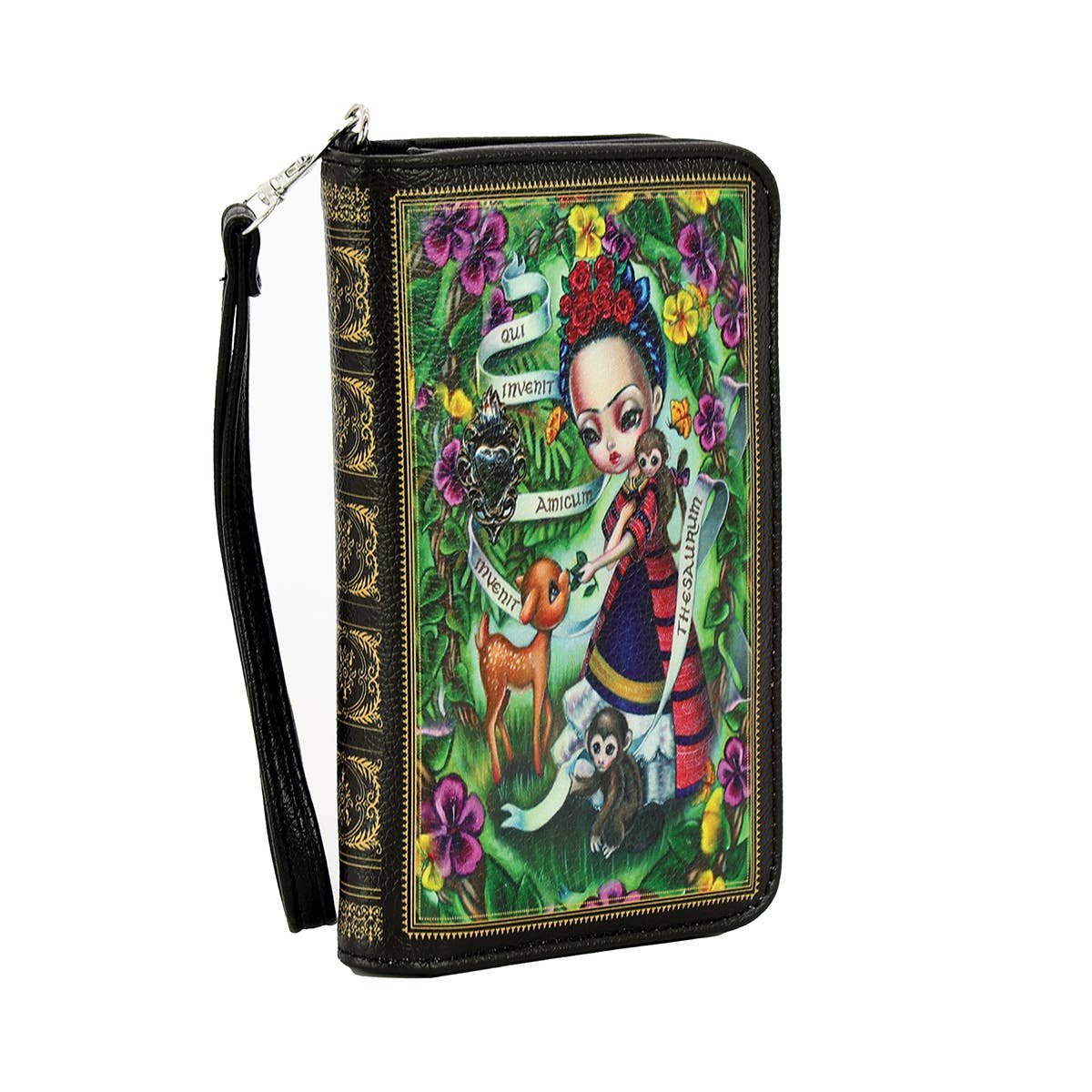 COMECO INC - Wholesale Wristlet - Unibrow Girl Wristlet1