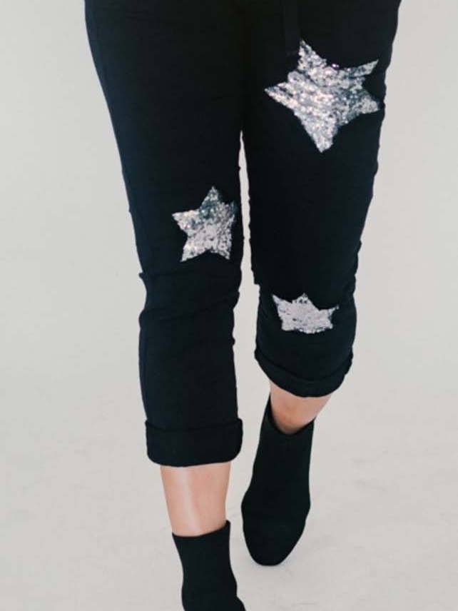 Pants Stretchy With Star Embellishmen for wholesale by Dance in Paris