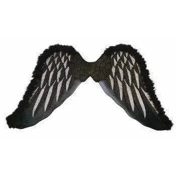 Black Angel Costume Wings - Small for wholesale by Party Expo, LLC