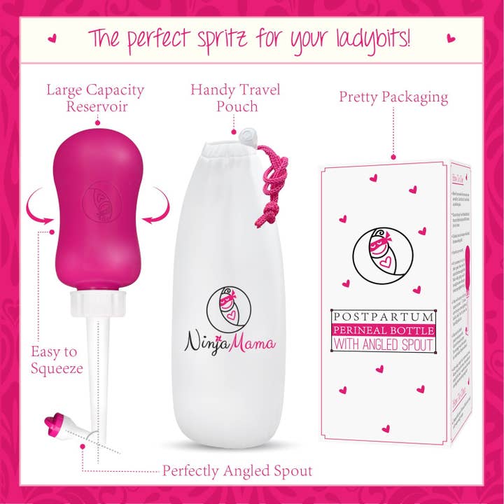 Ninja Mama - Wholesale Belly band – Maternity - Ninja Mama Peri Bottle for Postpartum Care. Baby Boutique3