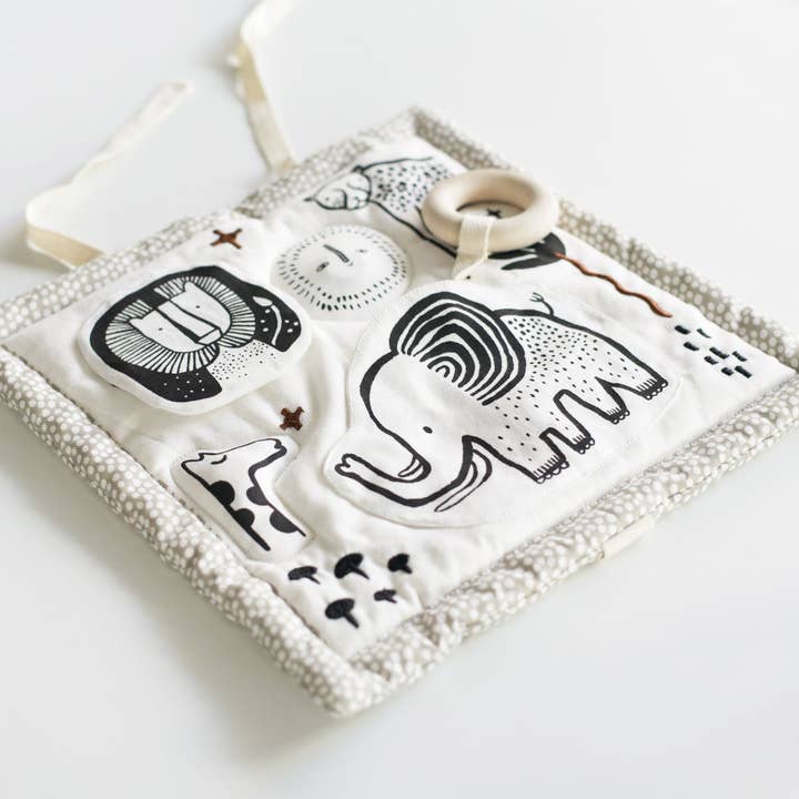 Wee Gallery - Vente Tapis de jeux et d'activités – enfant et bébé - Tapis d'activité bio Safari2