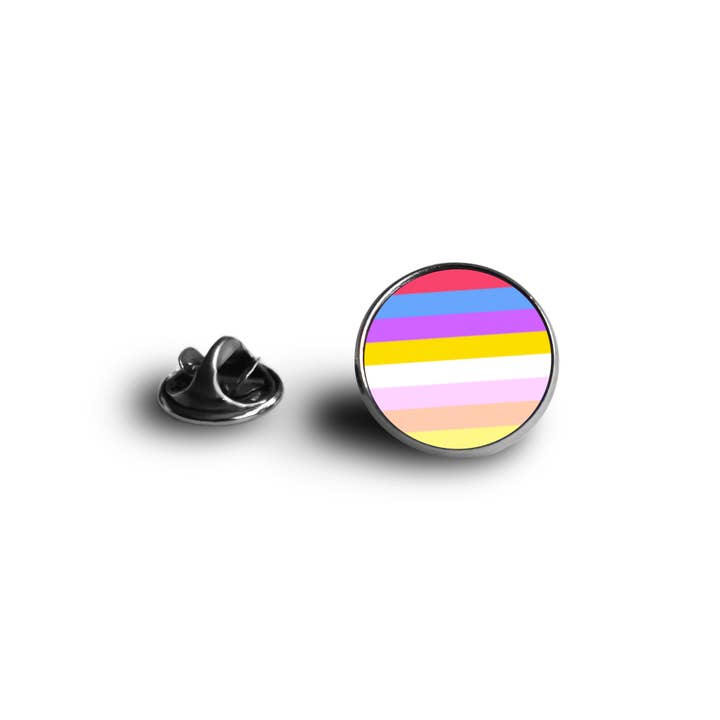 Beclosetoyou - Vente Épinglettes/boutons - Épinglette drapeau LGBT Pride : Queer, Polyamory, etc.